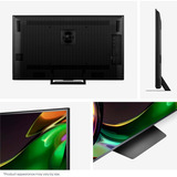 Hisense 55UR8DS RGB MiniLED, LED-Fernseher 139 cm (55 Zoll), schwarz/dunkelgrau, UltraHD/4K, Hi-View AI Engine RGB, 180Hz Panel