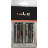 Mushkin SO-DIMM 32 GB DDR4-3200 (2x 16 GB) Dual-Kit, Arbeitsspeicher schwarz, MRA4S320NNNF16GX2, Redline