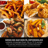 Ninja Heißluftfritteuse AF110EU  schwarz, 1.750 Watt, Korb 4,7 Liter