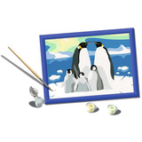 Ravensburger CreArt - Pinguin-Familie, Malen 