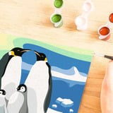 Ravensburger CreArt - Pinguin-Familie, Malen 
