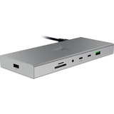 Razer USB 4 Dock - Mercury, Dockingstation silber, USB4, USB-A, USB-C, Gigabit LAN, HDMI, DP, PD
