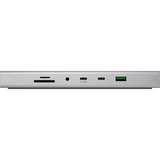 Razer USB 4 Dock - Mercury, Dockingstation silber, USB4, USB-A, USB-C, Gigabit LAN, HDMI, DP, PD