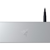 Razer USB 4 Dock - Mercury, Dockingstation silber, USB4, USB-A, USB-C, Gigabit LAN, HDMI, DP, PD
