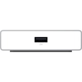 Razer USB 4 Dock - Mercury, Dockingstation silber, USB4, USB-A, USB-C, Gigabit LAN, HDMI, DP, PD