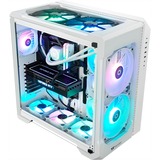 Thermaltake Ganymed V2 Snow, Gaming-PC weiß/transparent, Windows 11 Home 64-Bit