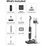 Tineco Floor Switch S6 Stretch, Nass-/Trockensauger schwarz/weiß