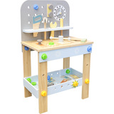 VEDES Werkbank mit 44 Teilen, Maße ca. 40 x 26,5 x 65 cm holz