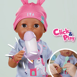 ZAPF Creation BABY born Eva Click & Play 43cm, Puppe 