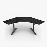 Arozzi Arena Angelo, Gaming-Tisch schwarz, Pure Black