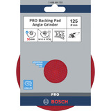 Bosch Professional PRO Backing Pad, X-LOCK Stützteller Klettverschluss, Ø 125mm, Schleifteller für X-LOCK Winkelschleifer
