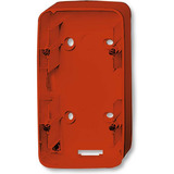 Busch-Jaeger Aufputz Gehäuse für Einsätze und Zentralscheiben mit Abdeckrahmen rot, Retail