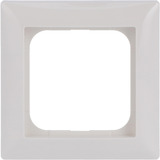 Busch-Jaeger Rahmen einfach zum Abdecken von Schaltern, Tastern und Steckdosen, Kunststoff, glänzend weiß (glänzend), Retail