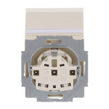 Busch-Jaeger Schutzkontakt Steckdosen Einsatz weiß, Retail