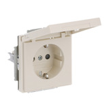 Busch-Jaeger Schutzkontakt Steckdosen Einsatz weiß, Retail