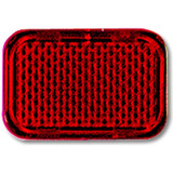 Busch-Jaeger Tastersymbol 2145-12, Schalter rot, Retail