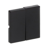 Busch-Jaeger Wippe matt zweiteilig schwarz, Retail