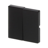 Busch-Jaeger Wippe matt zweiteilig schwarz, Retail