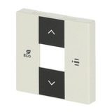 Busch-Jaeger Zentralscheibe elf/ws, Abdeckung weiß, Retail