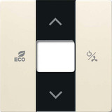 Busch-Jaeger Zentralscheibe elf/ws, Abdeckung weiß, Retail