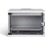 Digitus Netzwerk-Set SOHO Pro 19" 540x400 mm (BxT), IT-Schrank hellgrau, 7 Höheneinheiten