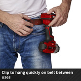 EINHELL Power X-Change Akku-Schlagschrauber TE-CI 18/1 Li - Solo, 1/4", 18Volt rot/schwarz, ohne Akku und Ladegerät