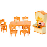 EPOCH Sylvanian Families - Landhaus Esszimmer, Konstruktionsspielzeug 