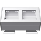 Gira Gehäuse zwei fach mit Befestigungswinkel weiß, Retail