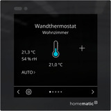 Homematic IP Glasdisplay - plus (HmIP-WGD-PL), Bedienteil schwarz