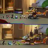 LEGO 71515 DREAMZzz Tigerhai-Fahrzeug, Konstruktionsspielzeug 