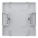 Merten Blindabdeckung Nickelmetallic System Design MEG4075-6050 grau, Retail