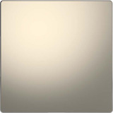 Merten Blindabdeckung Nickelmetallic System Design MEG4075-6050 grau, Retail