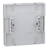 Merten Blindabdeckung Nickelmetallic System Design MEG4075-6050 grau, Retail