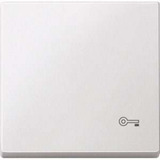 Merten Wippe Schlüssel Wechsel Schalter Kreuz Schalter Taster Einsatz weiß, Retail