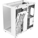 NZXT H9 Flow All White, Tower-Gehäuse weiß, Tempered Glass