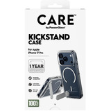 PanzerGlass CARE Kickstand Case, Handyhülle transparent, iPhone 17 Pro, MagSafe