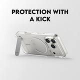PanzerGlass CARE Kickstand Case, Handyhülle transparent, iPhone 17 Pro, MagSafe