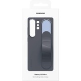 SAMSUNG Standing Grip Case, Handyhülle schwarz, Samsung Galaxy S25 Ultra