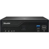 Shuttle XPC slim Barebone DH610V2 schwarz, ohne Betriebssystem