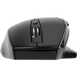Targus Anti Microbial Ergonomic Blue Trace Maus schwarz