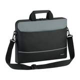 Targus Intellect Topload Case, Notebooktasche schwarz/silber, 15,6"