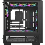 Thermaltake S380 TG ARGB Black, Tower-Gehäuse schwarz, Tempered Glass