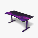 Arozzi Arena Gaming Desk, Gaming-Tisch lila, Large - Deep Purple - Galaxy