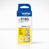 Brother Tintenflasche BTD180Y gelb 