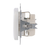 Busch-Jaeger 100 Stück Schutzkontakt Steckdosen Einsätze 20 EUC-214 Großverpackung weiß, Bulk