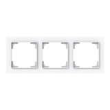 Busch-Jaeger Abdeckrahmen dreifach weiß, Retail