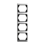 Busch-Jaeger Rahmen vierfach senkrecht alpha 1734 KA-266 titan, Retail