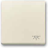 Busch-Jaeger Wippe mit Aufdruck weiß, Retail