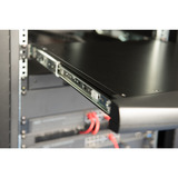 Digitus Modulare HD LCD KVM Konsole mit 19" TFT 8 Port HDMI, KVM-Switch schwarz, deutsches Tastaturlayout, 8 Port HDMI KVM-Switch, Touchpad