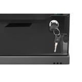 Digitus Wandgehäuse, SOHO, unmontiert - 540x400 mm (BxT) , IT-Schrank schwarz, 4 Höheneinheiten